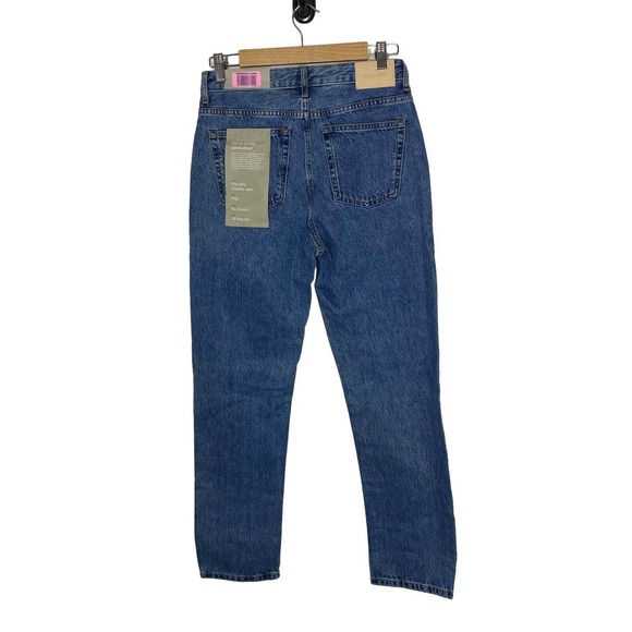 NWT Everlane Womens The 90s Cheeky Jean Size 26 Button Fly High Rise Str… - Picture 7 of 15